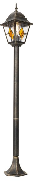 Vintage kültéri lámpa antik arany 120 cm - Antigua