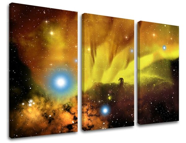 3-részes falfestmény UNIVERSE GA002E30