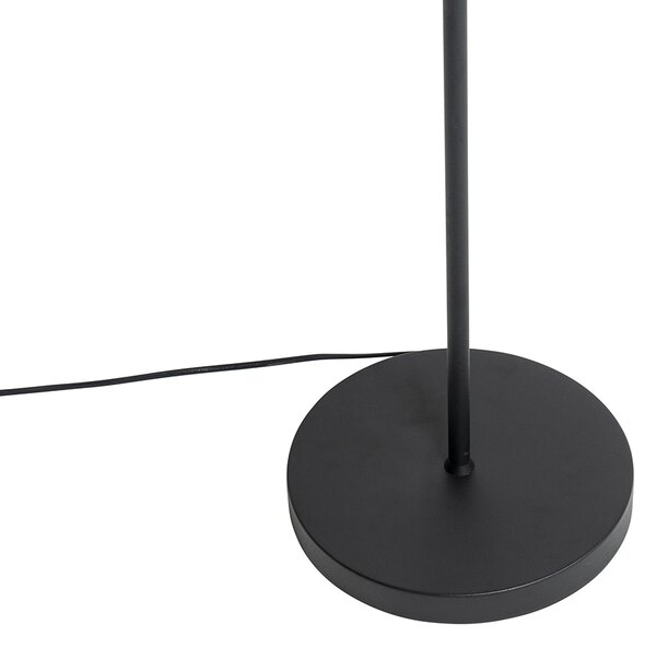 Okos állólámpa fekete arannyal, 2 db Wi-Fi A60 izzóval - Stijn