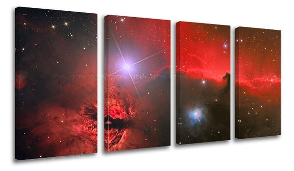 4-részes falfestmény UNIVERSE GA004E41