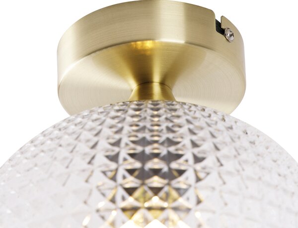 Okos Art Deco mennyezeti lámpa rézzel, beleértve a Wifi A60-at - Sphere