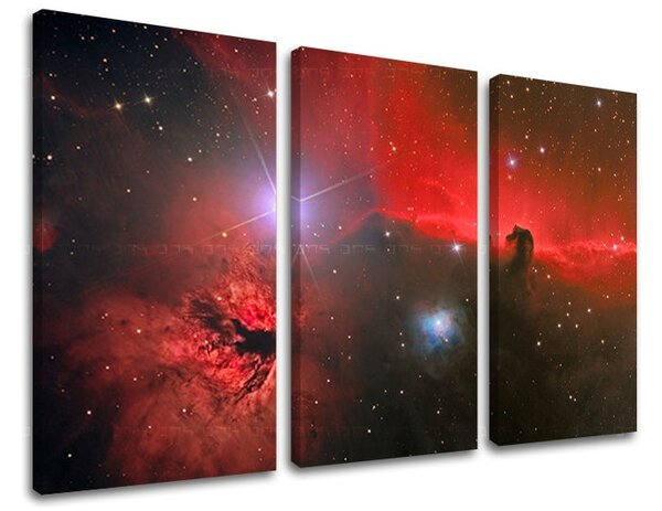 3-részes falfestmény UNIVERSE GA004E30
