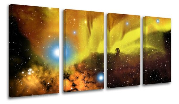 4 részes falfestmény UNIVERSE GA002E41