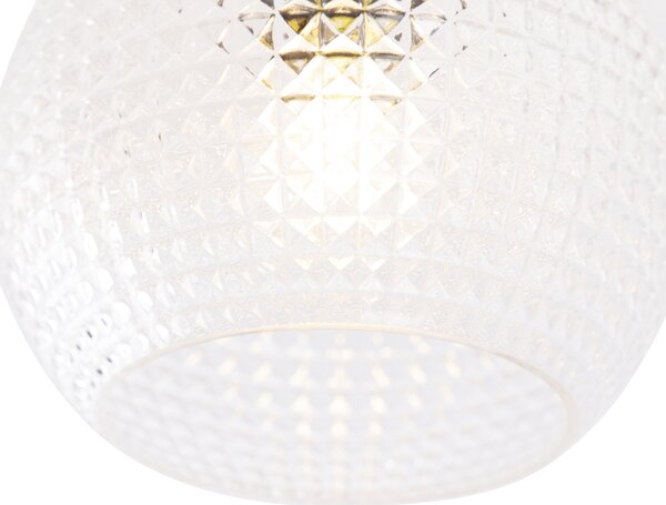 Okos Art Deco mennyezeti lámpa rézzel, beleértve a Wifi A60-at - Sphere