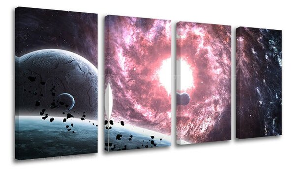 4-részes falfestmény UNIVERSE GA007E41