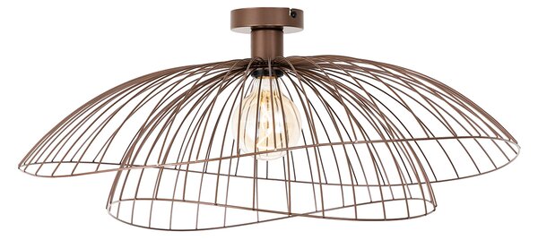 Design mennyezeti lámpa bronz 45 cm - Pua