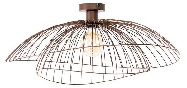 Design mennyezeti lámpa bronz 45 cm - Pua