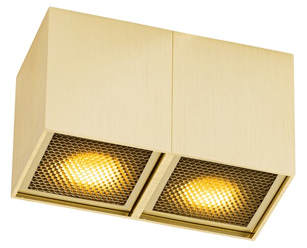 Design spotlámpa arany 2-lámpás - Qubo Honey
