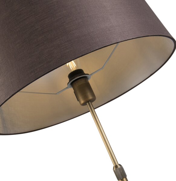 Okos állólámpa bronz barna árnyékolóval 45 cm, WiFi-vel - Parte