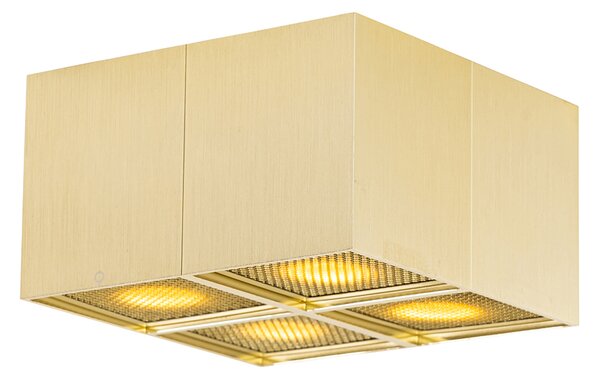 Design spotlámpa arany 4-lámpás - Qubo Honey
