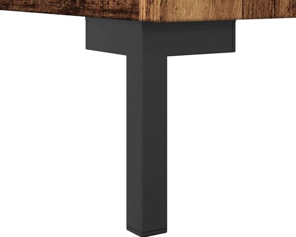 VidaXL Antik Fa Tálalószekrény - 3 Ajtós - 90x34x80 cm