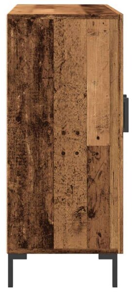 VidaXL Antik Fa Tálalószekrény - 3 Ajtós - 90x34x80 cm