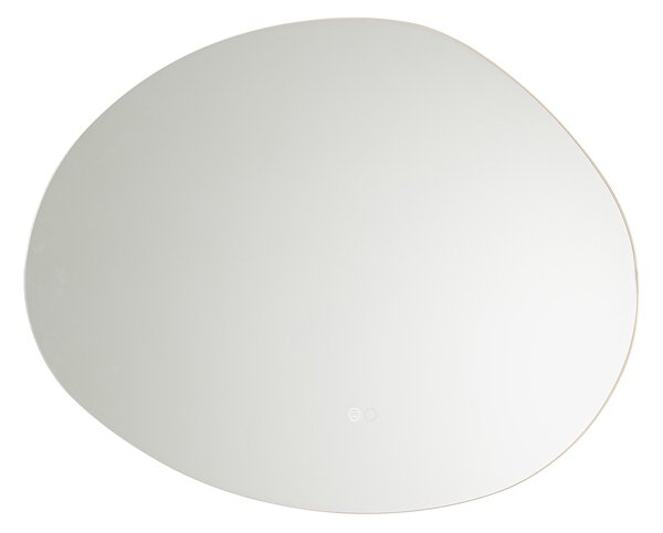 Fürdőszobai tükör 80 cm LED-del, 3 fokozatban dimmelhető érintővel - Biba