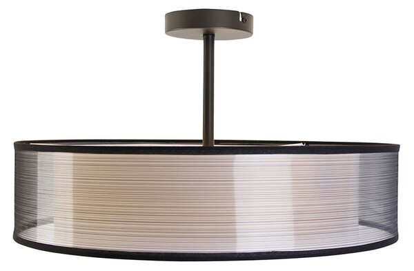 Okos mennyezeti lámpa fekete fehérrel 50 cm, 3 db Wifi A60 - Drum Duo