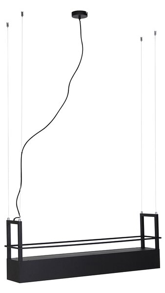 Okos lógólámpa fekete polccal, 4 Wi-Fi GU10 - Cage Rack
