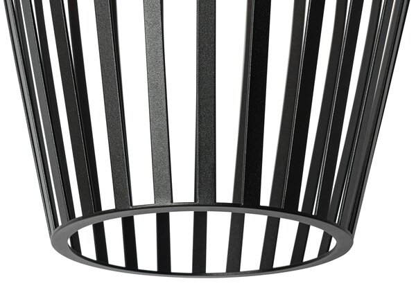 Design lógólámpa fekete opállal - Angela