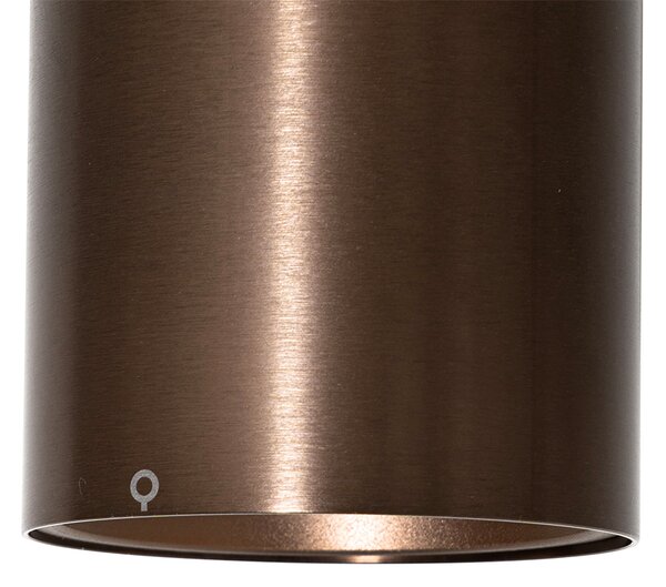 Modern spotlámpa sötét bronz - Deep