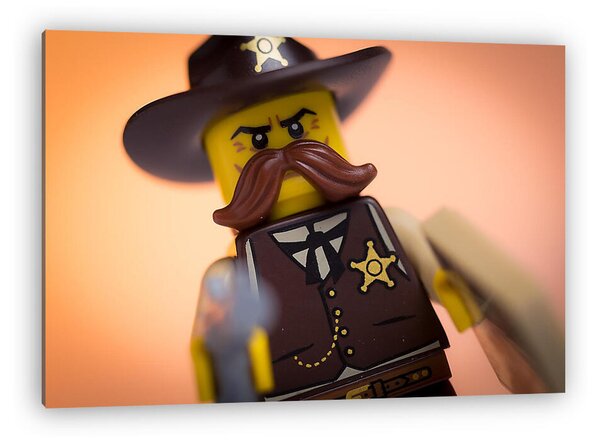LEGO Characters - Sheriff (vászonkép)