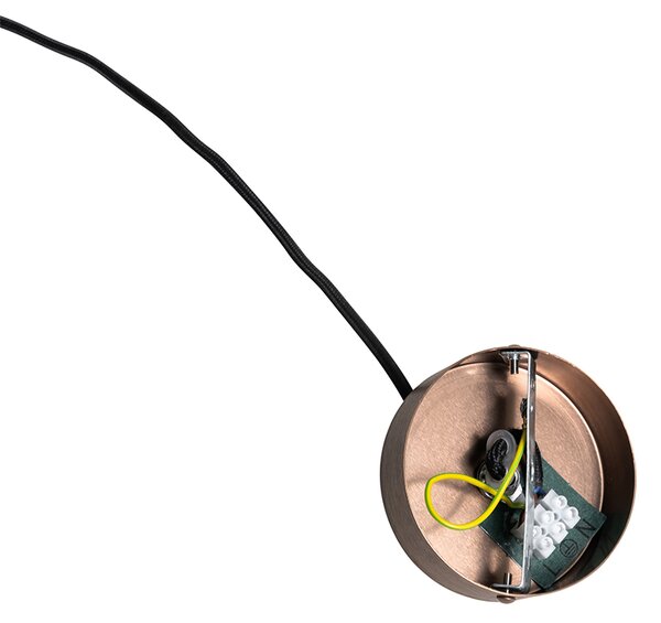 Design lógólámpa sötét bronz - Tubo
