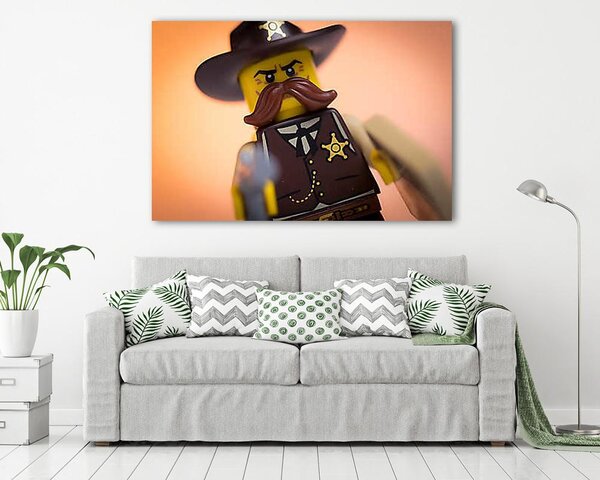 LEGO Characters - Sheriff (vászonkép)