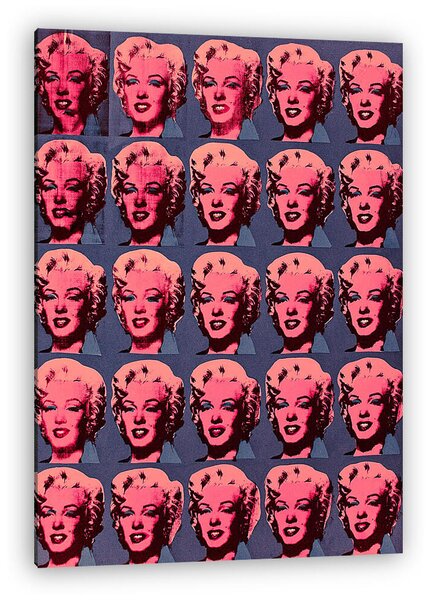 Pop art - Pink Marilyn (vászonkép)
