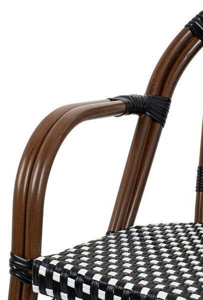 CAFE PARIS ARM szék barna rattan