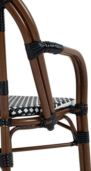 CAFE PARIS ARM szék barna rattan