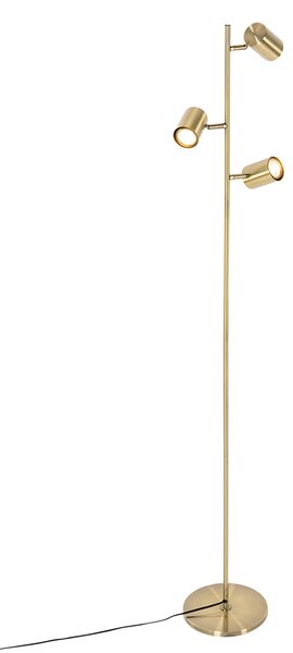 Modern állólámpa bronz 3-lámpás - Jeana