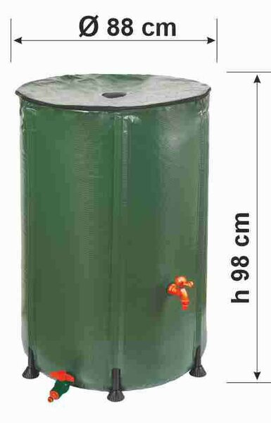 RAMP Esővízgyűjtő Tartály - Összecsukható - 500 Liter