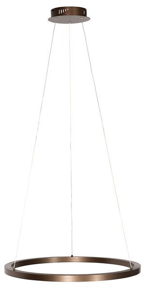 Függőlámpa bronz 60 cm LED-del, 3 fokozatban dimmelhető - Girello