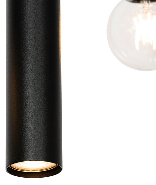 Design lógólámpa fekete ovális 7-lámpás - Tuba