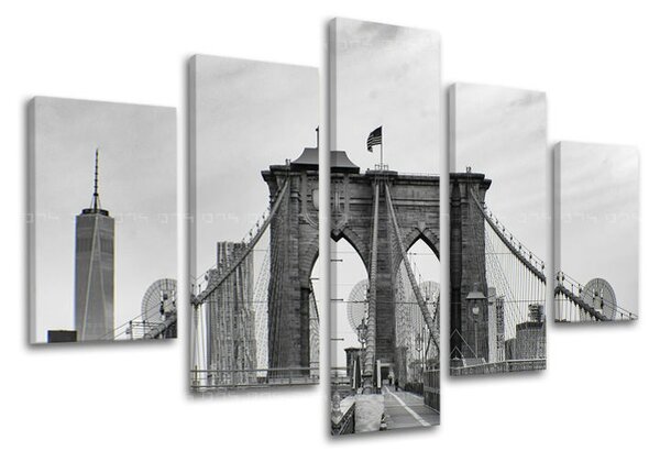 5 részes falfestmény CITY / NEW YORK ME114E50