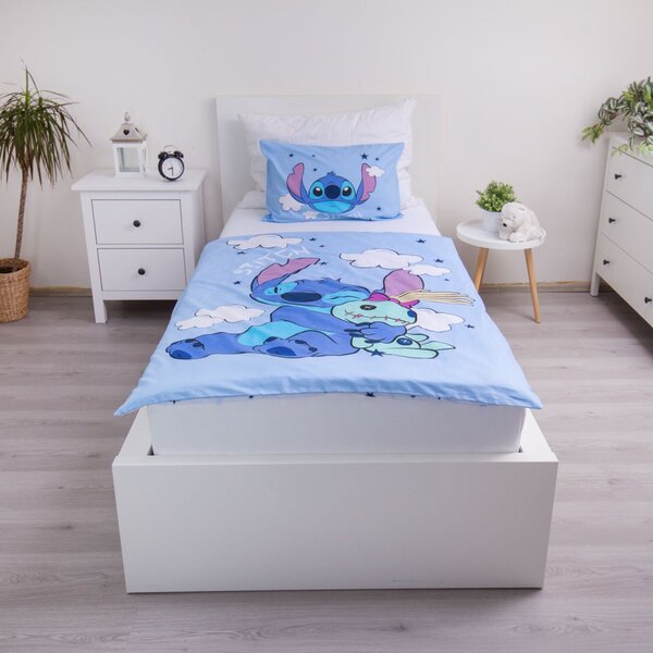 Lilo és Stitch ovis ágynemű (ölelés)