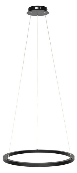 Okos függőlámpa fekete 60 cm LED-del és RGBW-vel - Girello