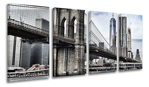 4 részes falfestmény CITY / NEW YORK ME115E41