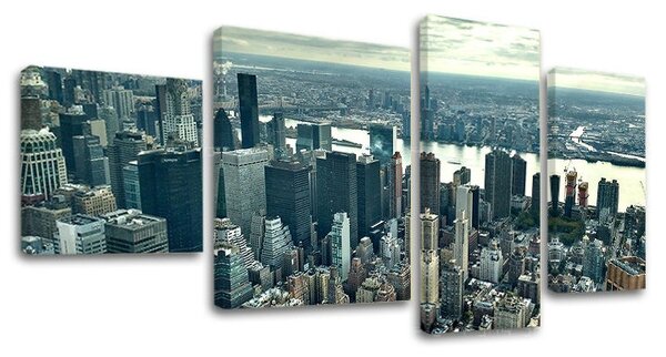 4 részes falfestmény CITY / NEW YORK ME118E40