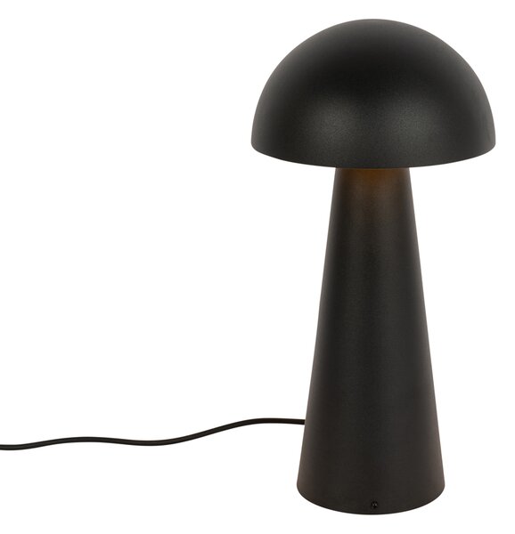 Kültéri állólámpa fekete 50 cm - Gomba