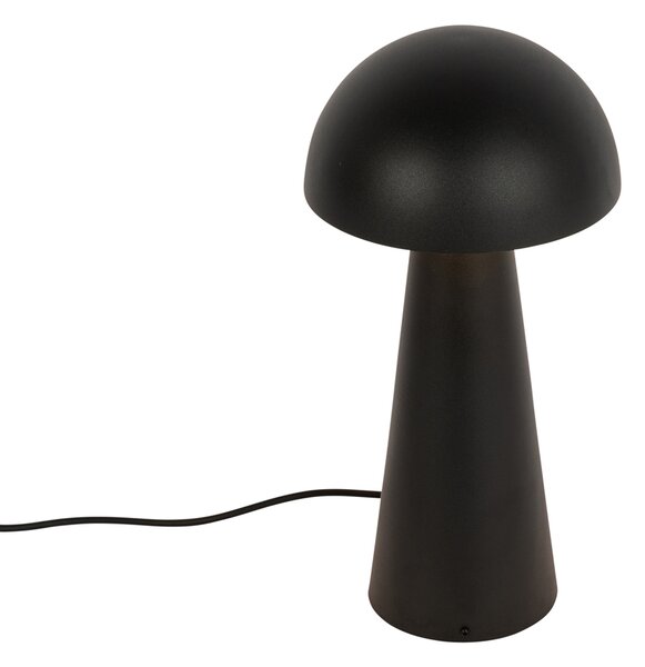 Kültéri állólámpa fekete 50 cm - Gomba