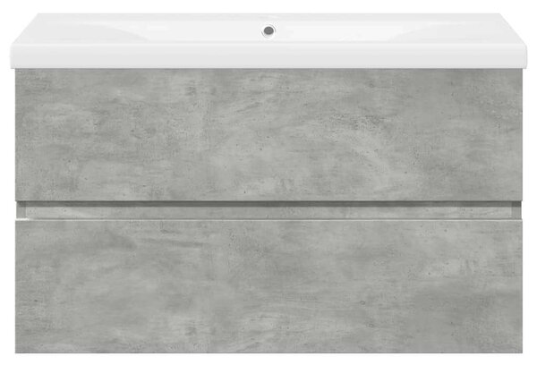 VidaXL Fürdőszoba Szekrény Szett - Beton Szürke - 60cm