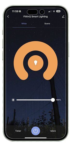 Okos fali lámpa króm IP44, 2 db Wifi G9 izzóval - Bath