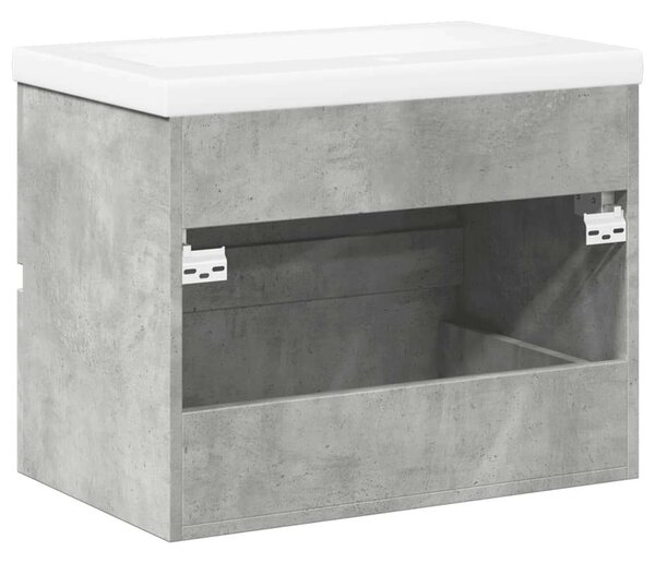 VidaXL Fürdőszoba Szekrény Szett - Beton Szürke - 60cm