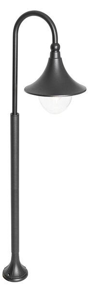 Okos kültéri lámpa fekete 125 cm IP44 Wifivel A60 - Daphne
