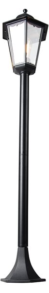 Okos kültéri állólámpa fekete 120 cm WiFi ST64-gyel - New Orleans