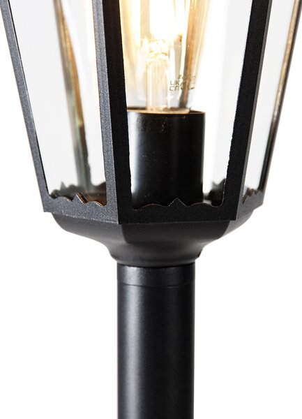 Okos kültéri állólámpa fekete 120 cm WiFi ST64-gyel - New Orleans