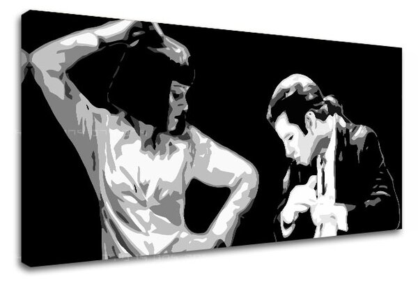 Nyomtatott POP Art festmény Pulp Fiction 1 rész pulp4
