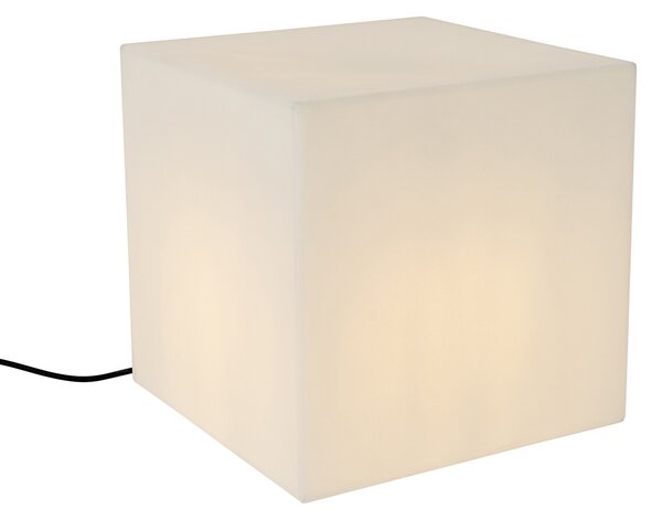 Modern kültéri lámpa fehér 38 cm négyzet alakú IP44 - Nura
