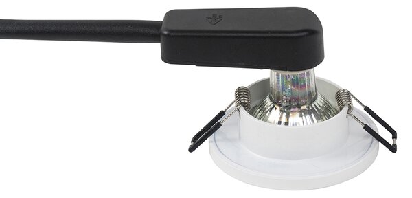 Okos fürdőszoba beépített spotlámpa fehér, Wi-Fi-vel, GU10 - Shed