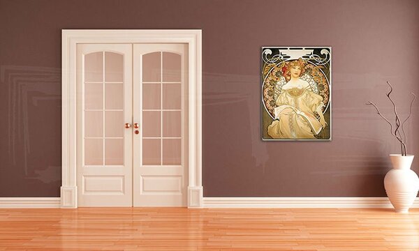 A kép vásznon ÁLMOK - Alfons Mucha REP085
