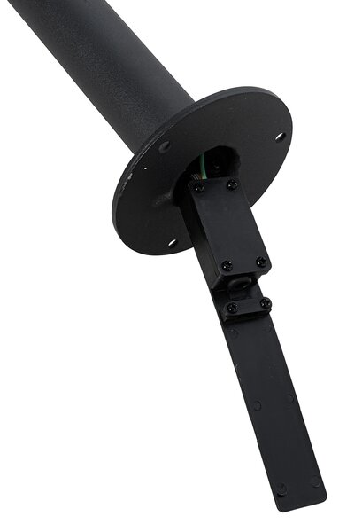 Modern fekete lámpás műanyaggal 104 cm IP44 - Sfera