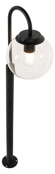 Modern fekete lámpás műanyaggal 104 cm IP44 - Sfera